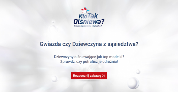 Test marki Aquafresh® - Czy każda dziewczyna może olśniewać jak gwiazda? Zdrowie, BIZNES - Urodowy eksperyment „Kto tak olśniewa?” marki Aquafresh® udowadnia, że każda dziewczyna dzięki pięknemu uśmiechowi może olśniewać jak gwiazda.
