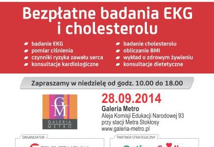 „Zadbaj o swoje serce” w Galerii Metro