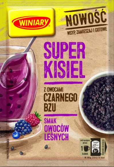 SUPER Kisiel z super dodatkami! Poznaj pyszną NOWOŚĆ od marki WINIARY! Zdrowie, BIZNES - SUPER Kisiel z super dodatkami! Poznaj pyszną NOWOŚĆ od marki WINIARY!