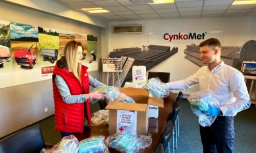 Cynkomet wspiera medyków w walce z koronawirusem