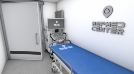 Bezpieczne testowanie i kwalifikacja pacjentów podstawą w efektywnym leczeniu Zdrowie, BIZNES - Reagując na powstałą w związku z pandemią koronawirusa sytuację, firma BEP MED CENTER, opracowała i skonstruowała prototyp Modułowych Jednostek Medycznych. To najnowocześniejsze rozwiązanie dla rozbudowy, bądź uzupełnienia infrastruktury szpitali.