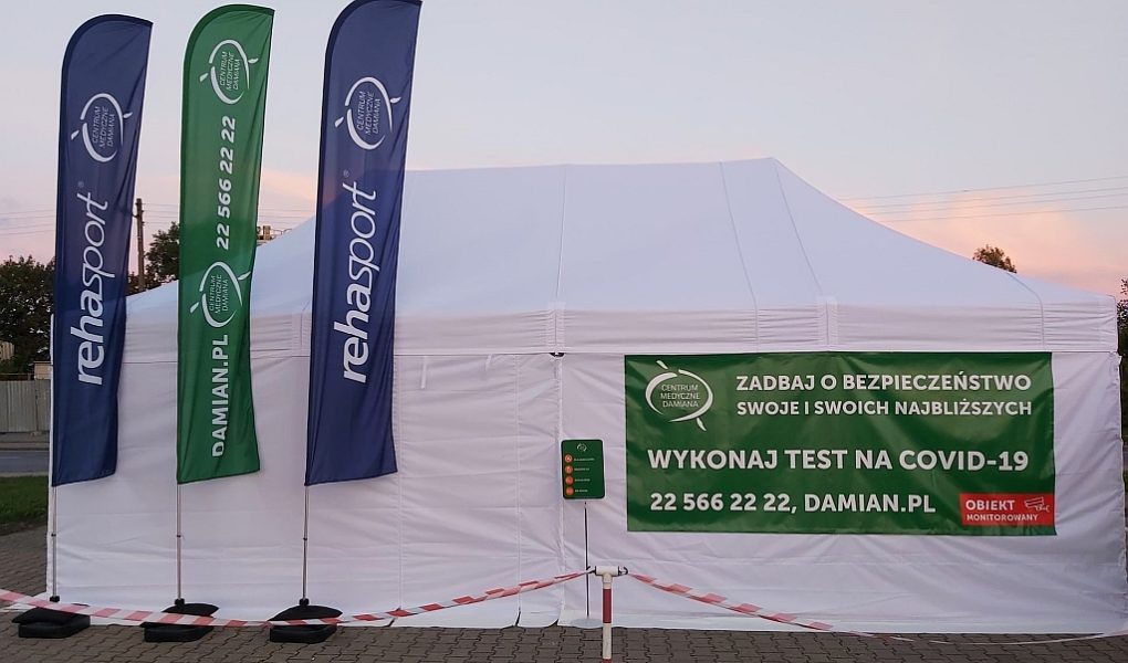 Nowe mobilne punkty testów na koronawirusa w wielu polskich miastach