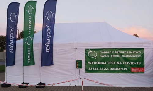 Nowe mobilne punkty testów na koronawirusa w wielu polskich miastach