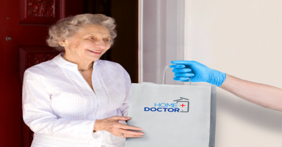 Realizacja e-recepty i dowóz leków z apteki Zdrowie, BIZNES - HomeDoctor – największa w Polsce platforma oferująca konsultacje lekarskie prowadzi pionierski program „Recepta dla Seniora”, oferujący konsultacje lekarskie i dowóz wykupionych leków do domu pacjenta.